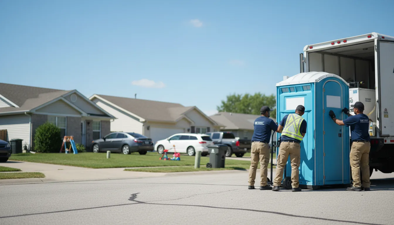 Standard Porta Potty Rentals in Percival, IA near me